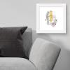 imageTrends International Gallery Pops Star Wars Saga  MidCentury Modern C3PO Wall Art Wall Poster 12quot x 12quot Black Framed VersionWhite Framed Version