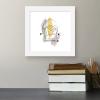 imageTrends International Gallery Pops Star Wars Saga  MidCentury Modern C3PO Wall Art Wall Poster 12quot x 12quot Black Framed VersionWhite Framed Version