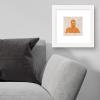 imageTrends International Gallery Pops Star Wars Saga  Neutral Abstract C3PO Wall Art Wall Poster 12quot x 12quot Black Framed VersionWhite Framed Version