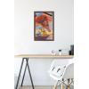 imageTrends International Star Wars Droids  R2D2 C3PO Wall Poster 19L x 13W Premium Unframed VersionMahogany Framed Version