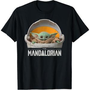 imageStar Wars The Mandalorian The Child Floating Pod TShirtBlack