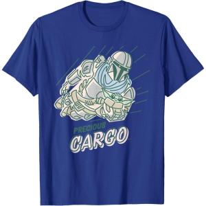 imageStar Wars The Mandalorian and Grogu Precious Cargo TShirtRoyal Blue