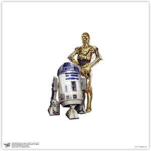 imageTrends International Gallery Pops Star Wars Saga  R2D2 and C3PO Wall Art Wall Poster 12quot x 12quot Unframed VersionUnframed Version