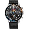 imageCitizen Mens EcoDrive Rebel Starfighter Boxed Set Stainless Steel Case Black Leather Strap Model CA087043W