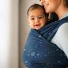 imageMoby Baby Wrap Carrier Featherknit for Newborns to Toddlers 833lbs Infant Sling Carrier Lightweight ampamp Hands Free Design Adjustable for All Body Types Playful PadawanHyperspace Traffic