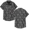 imageSTAR WARS Darkside Pattern Young Mens WovenBlack