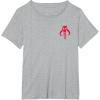 imageStar Wars  Boba Fett Aurebesh TShirtHeather Grey