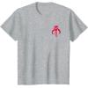 imageStar Wars  Boba Fett Aurebesh TShirtHeather Grey
