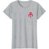 imageStar Wars  Boba Fett Aurebesh TShirtHeather Grey