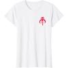 imageStar Wars  Boba Fett Aurebesh TShirtWhite