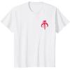 imageStar Wars  Boba Fett Aurebesh TShirtWhite