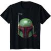 imageStar Wars  Boba Fett Helmet TShirtBlack