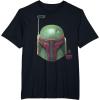 imageStar Wars  Boba Fett Helmet TShirtBlack