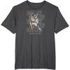 imageStar Wars  Boba Fett Outlaw TShirtDark Heather Grey