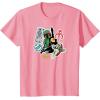 imageStar Wars  Boba Fett Stickers TShirtPink