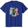 imageStar Wars  Boba Fett Stickers TShirtRoyal Blue