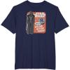 imageStar Wars  Darth Vadar Action Figure TShirtNavy Blue
