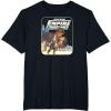 imageStar Wars  Han Solo Leia Poster TShirtBlack