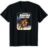 imageStar Wars  Han Solo Leia Poster TShirtBlack