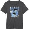 imageStar Wars  Lando Concert Tee TShirtDark Heather Grey