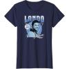 imageStar Wars  Lando Concert Tee TShirtNavy Blue