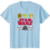 imageStar Wars  Logo Doodle TShirtBaby Blue