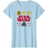 imageStar Wars  Logo Doodle TShirtBaby Blue