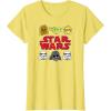 imageStar Wars  Logo Doodle TShirtLemon Yellow