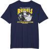 imageStar Wars  Rebels 1977 Resistance Tour TShirtNavy Blue