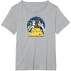 imageStar Wars  Retro Group TShirtHeather Grey