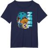 imageStar Wars  Skeleton Crew Neel Bootleg TShirtNavy Blue
