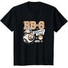 imageStar Wars  The Force Awakens BB8 Collegiate TShirtBlack