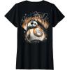 imageStar Wars  The Force Awakens BB8 Kanji TShirtBlack