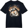 imageStar Wars  The Force Awakens BB8 Kanji TShirtBlack