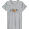 imageStar Wars  The Mandalorian Grogu Butterfly TShirtHeather Grey