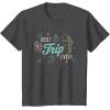 imageStar Wars Best Trip Ever Group Shot Cute Outline Chest Logo TShirtDark Heather Grey