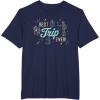 imageStar Wars Best Trip Ever Group Shot Cute Outline Chest Logo TShirtNavy Blue
