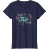 imageStar Wars Best Trip Ever Group Shot Cute Outline Chest Logo TShirtNavy Blue