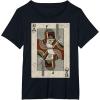 imageStar Wars Boba Fett Bounty Hunter Playing Card TShirtBlack