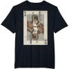 imageStar Wars Boba Fett Bounty Hunter Playing Card TShirtBlack