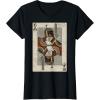 imageStar Wars Boba Fett Bounty Hunter Playing Card TShirtBlack
