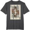 imageStar Wars Boba Fett Bounty Hunter Playing Card TShirtDark Heather Grey