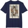imageStar Wars Boba Fett Bounty Hunter Playing Card TShirtNavy Blue