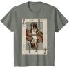 imageStar Wars Boba Fett Bounty Hunter Playing Card TShirtOlive Heather