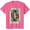 imageStar Wars Boba Fett Bounty Hunter Playing Card TShirtPink Heather