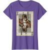 imageStar Wars Boba Fett Bounty Hunter Playing Card TShirtPurple Heather