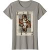 imageStar Wars Boba Fett Bounty Hunter Playing Card TShirtSlate Grey