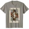imageStar Wars Boba Fett Bounty Hunter Playing Card TShirtSlate Grey