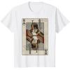 imageStar Wars Boba Fett Bounty Hunter Playing Card TShirtWhite
