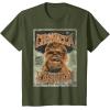 imageStar Wars Chewbacca Back To Kashyyyk Vintage Concert TShirtOlive Green